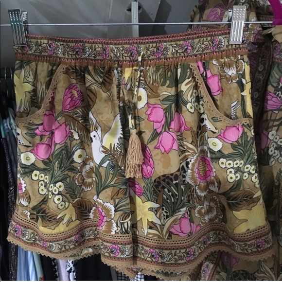 Spell x Free People Jungle Flutter Short - Picture 6 of 6